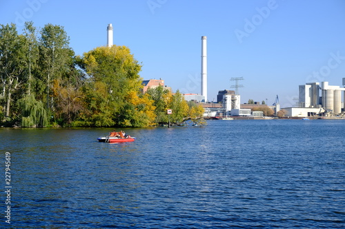 factory with boat photo