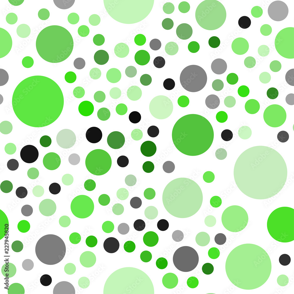 Light Green vector seamless cover with spots. Light Green vector seamless cover with spots.
