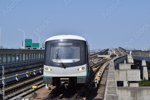 Train of Shanghai Metro Line 16