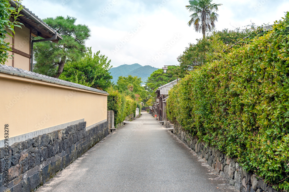 萩城下町の風景