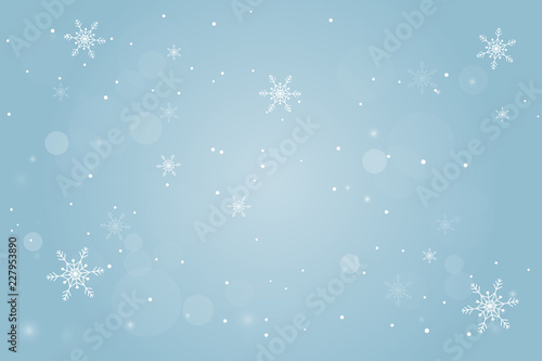 Abstract Winter Background. Merry Christmas and Happy New Year.