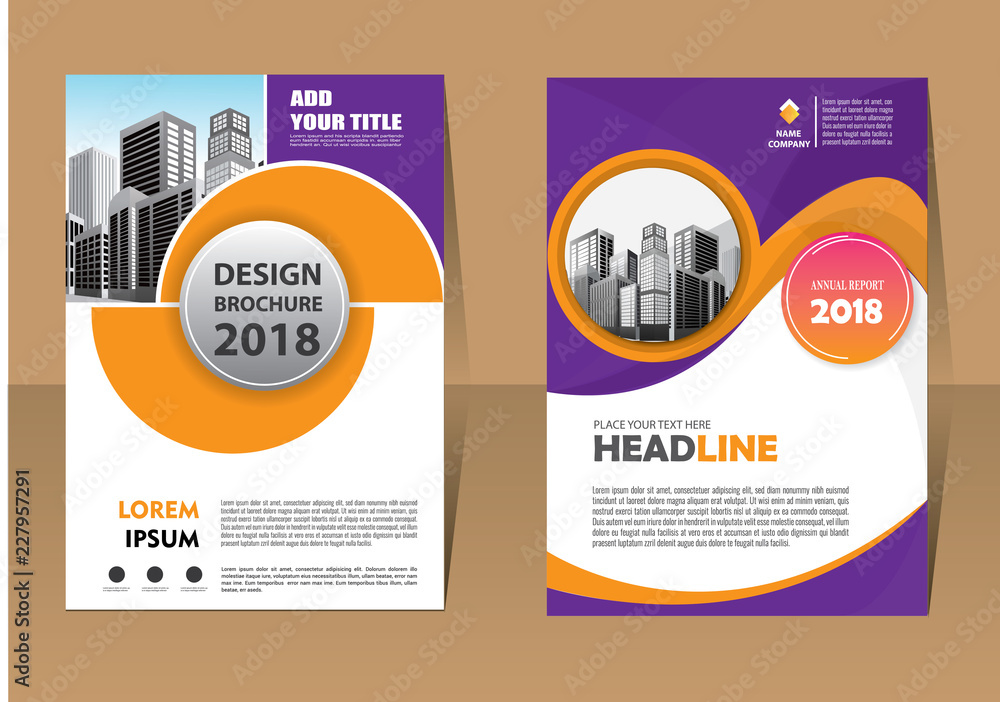 Brochure template layout, cover design annual report, magazine, flyer or booklet in A4 with blue geometric shapes on polygonal background Brochure template layout, cover design annual report, magazine, flyer or booklet in A4 with blue geometric shapes on polygonal background