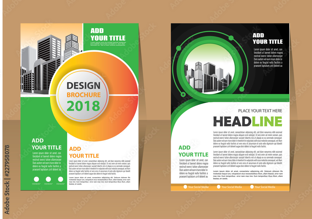 Brochure template layout, cover design annual report, magazine, flyer or booklet in A4 with blue geometric shapes on polygonal background Brochure template layout, cover design annual report, magazine, flyer or booklet in A4 with blue geometric shapes on polygonal background