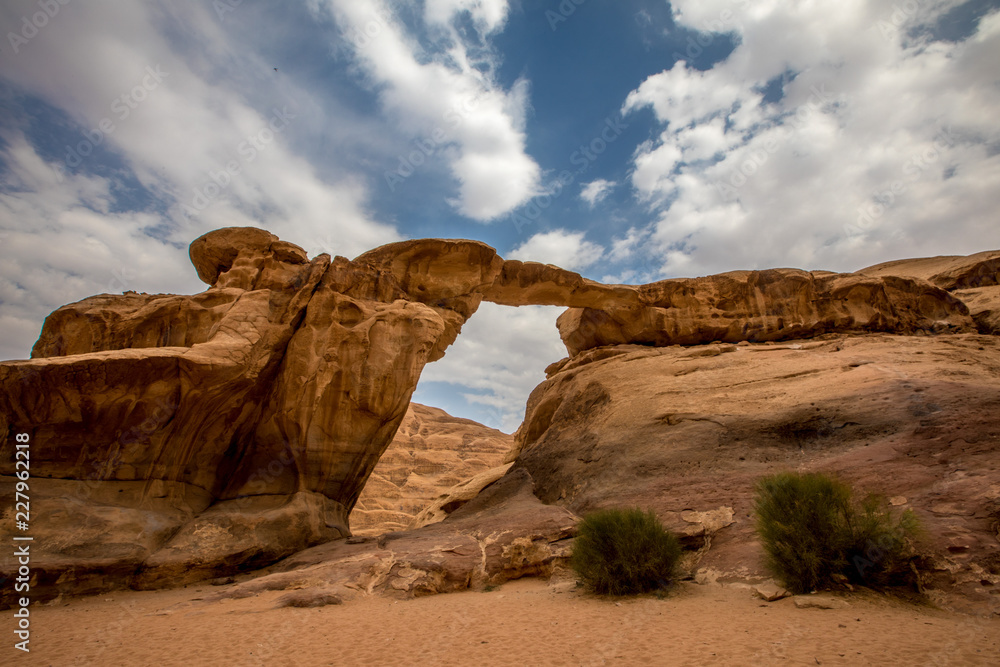 Burdah Arch Wadi Rum Jordan