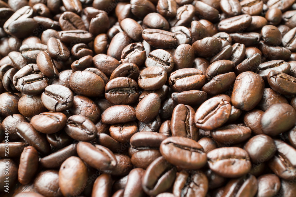 Fototapeta premium Coffee beans background.