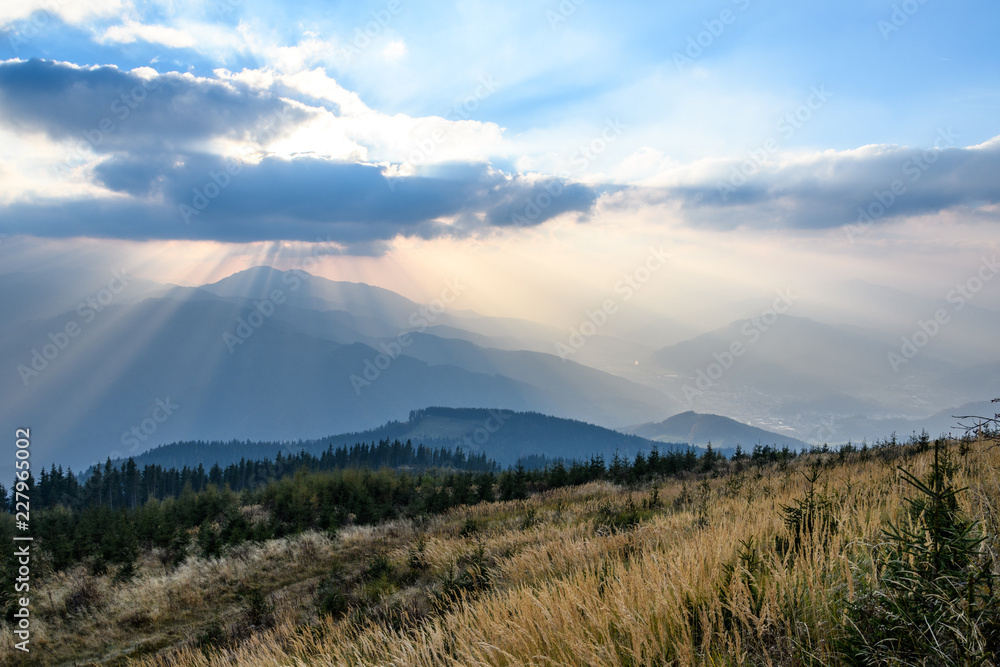 Obraz premium Landscape seen from 
