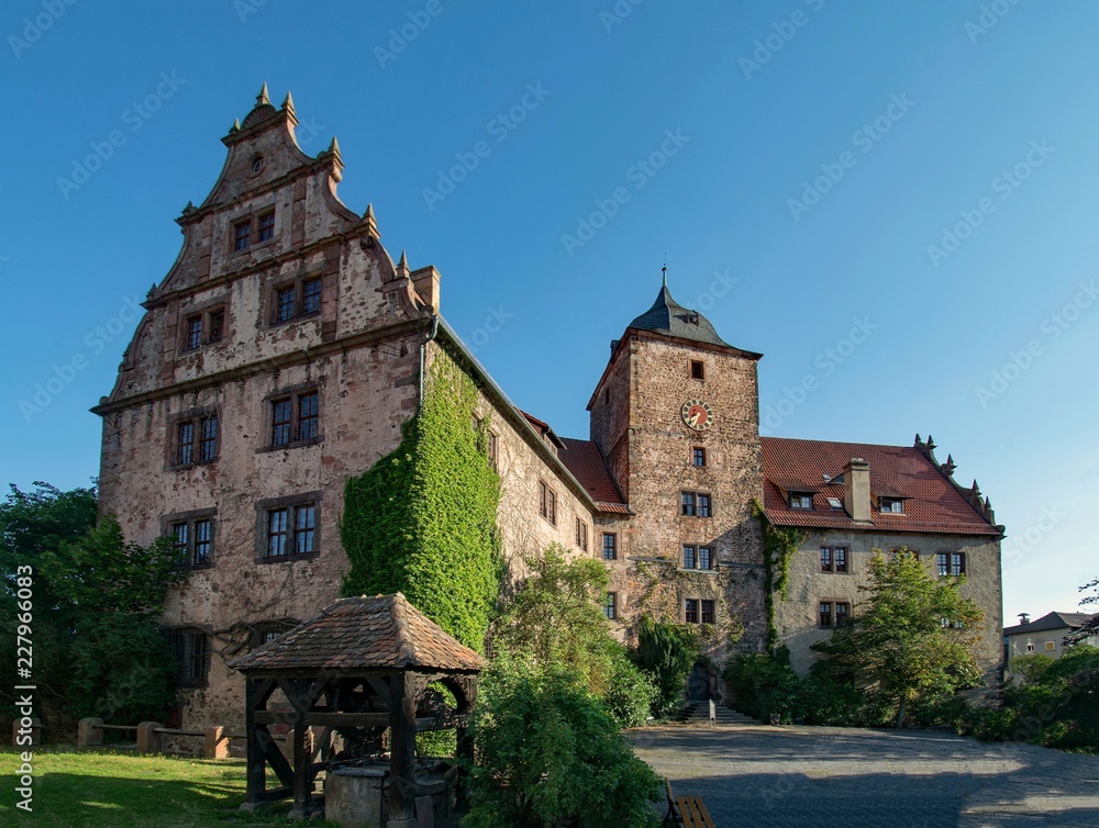 Vorderburg Schlitz, Vogelsbergkreis, Hessen, Deutschland