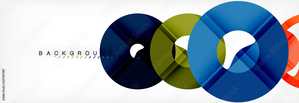 Geomtric modern backgrounds, rings abstract template Geomtric modern backgrounds, rings abstract template
