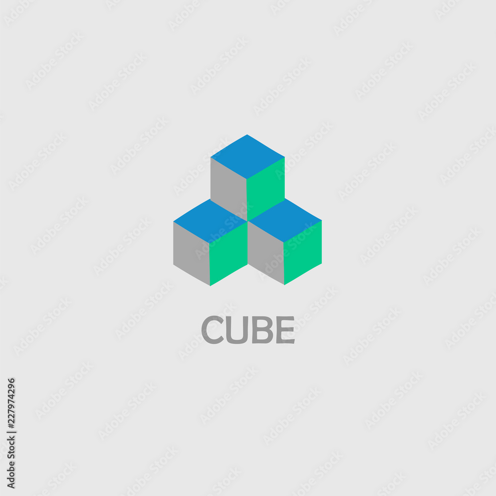 Logo cube Logo cube