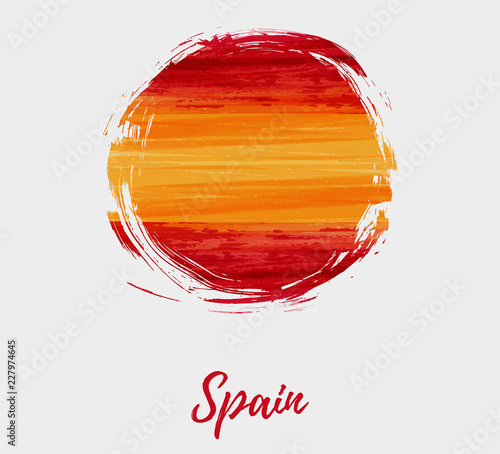 Spain National day background