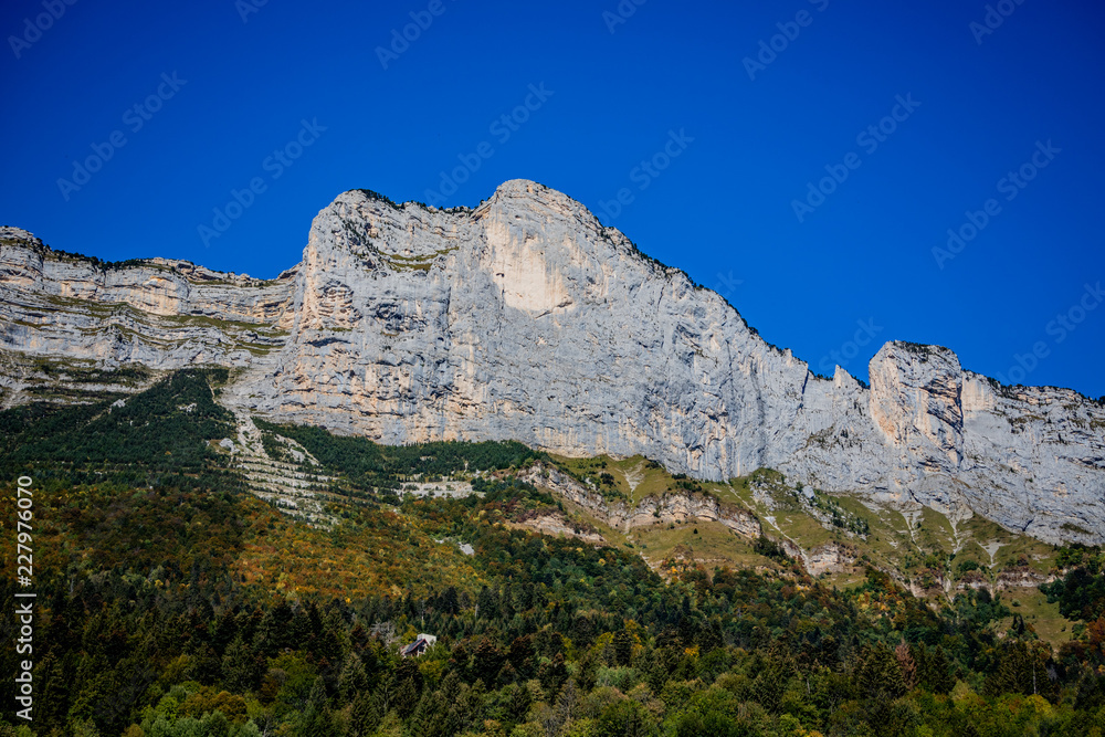 Fototapeta premium La Chartreuse vue depuis Saint Hilaire