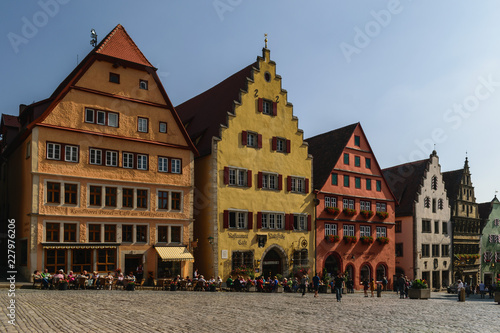 Market Square in Rothenburg Old Town