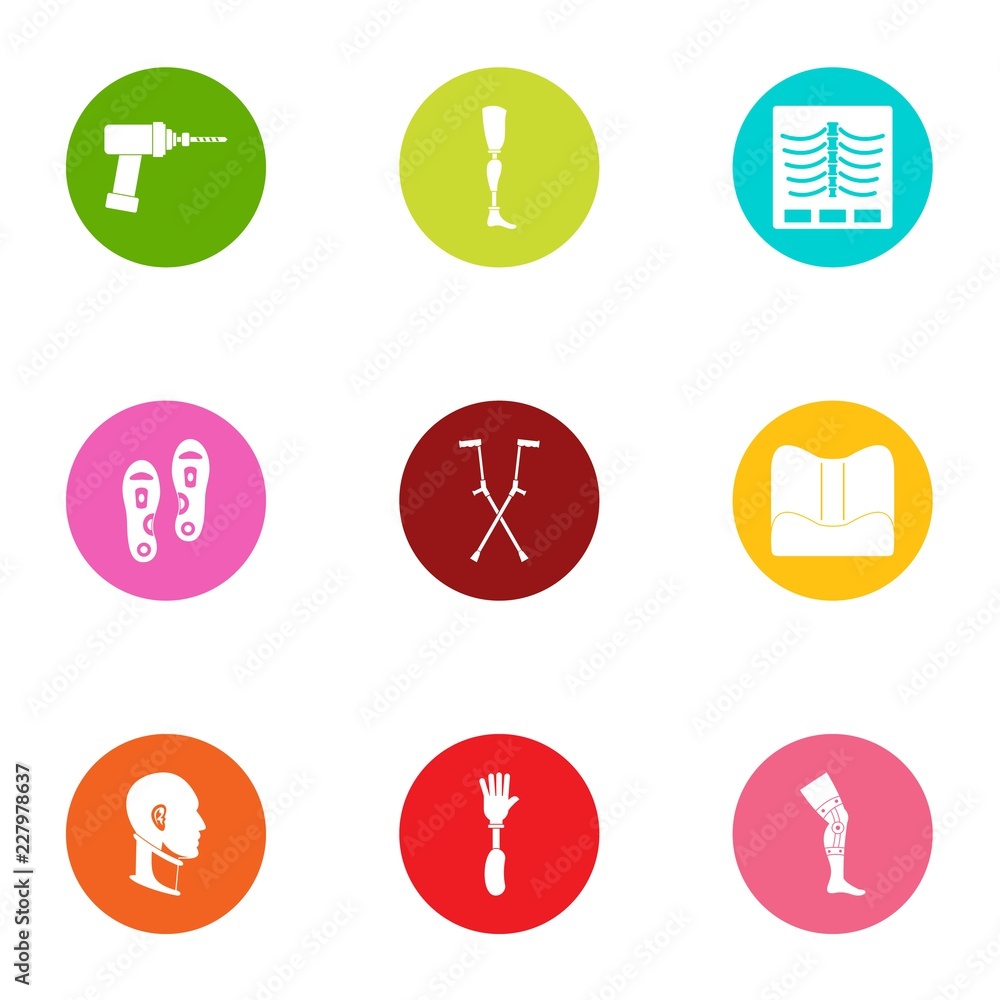 Perfect skeleton icons set. Flat set of 9 perfect skeleton vector icons for web isolated on white background Perfect skeleton icons set. Flat set of 9 perfect skeleton vector icons for web isolated on white background