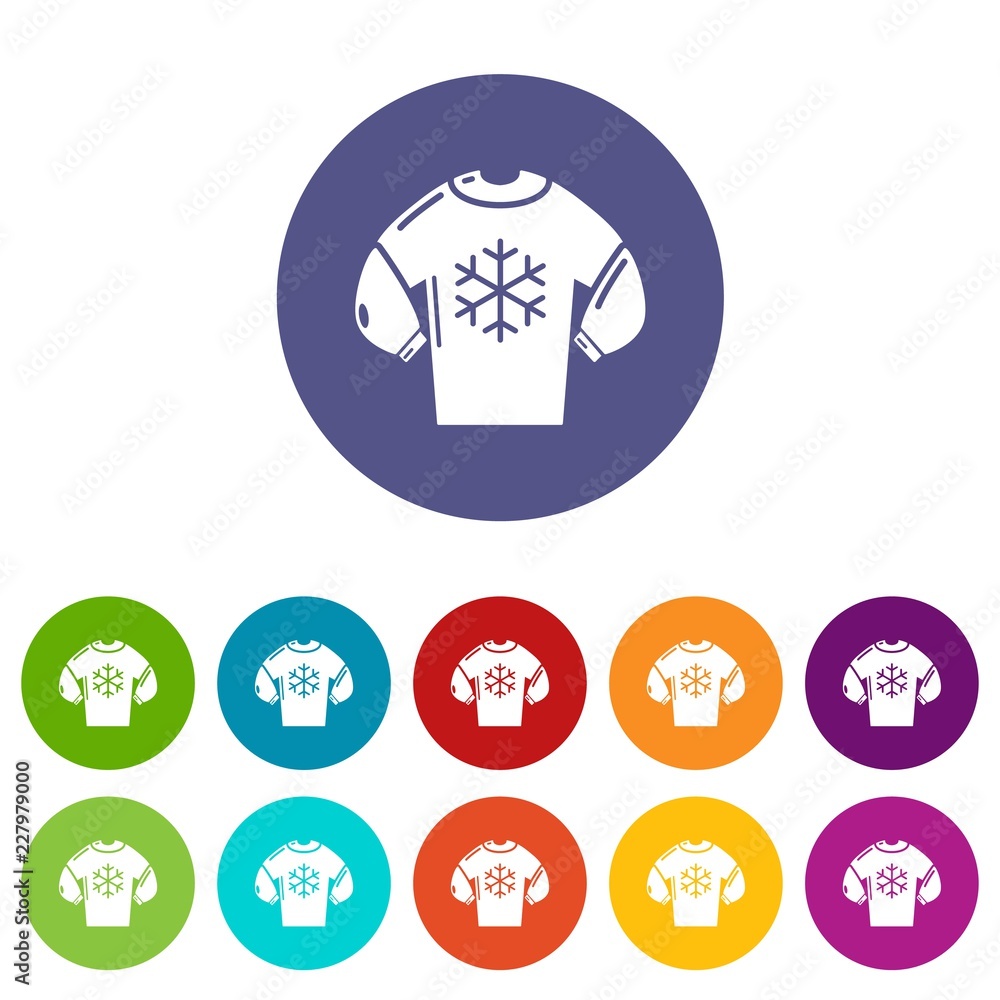 Sweater icon. Simple illustration of sweater vector icon for web Sweater icon. Simple illustration of sweater vector icon for web