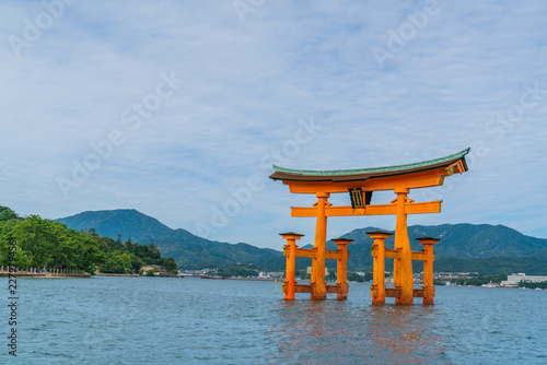 Shrine in water  Itsukushima