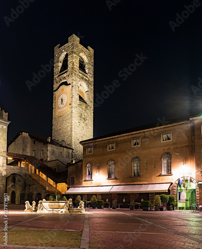 Bergamo di notte