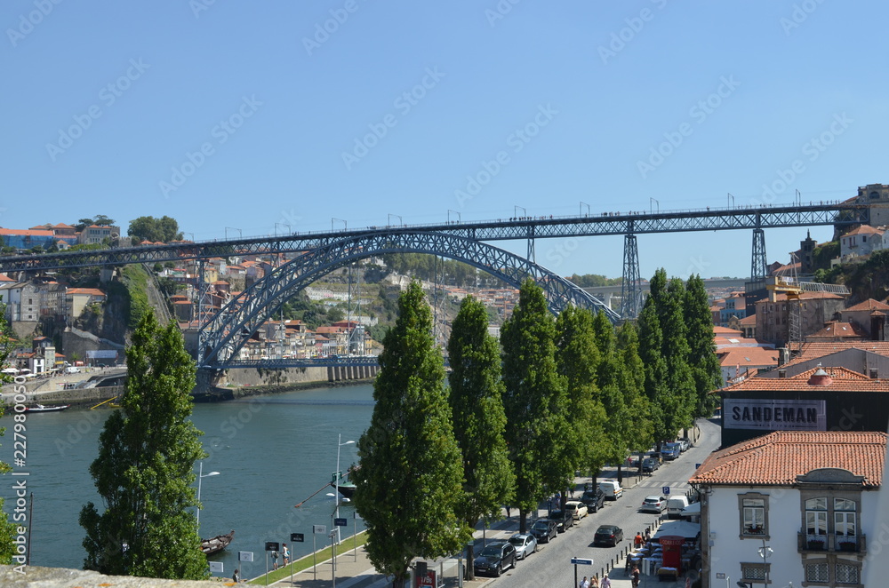 Naklejka premium Vistas de Oporto