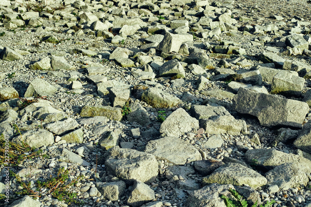 stones beach mannheim germany rock outdoor