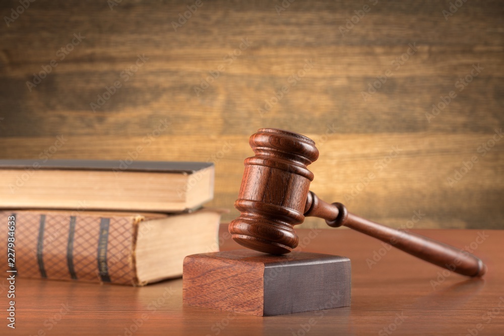Gavel. Gavel.