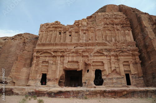 Ruins of Petra, Lost rock city of Jordan, Middle East