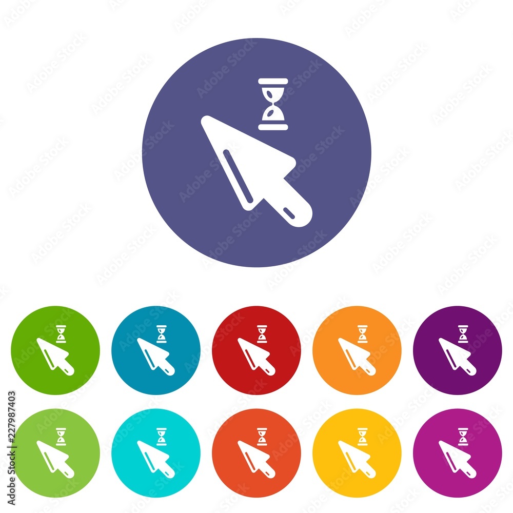 Cursor icon. Simple illustration of cursor vector icon for web Cursor icon. Simple illustration of cursor vector icon for web