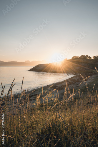 Midnight sun in Bodø Norway