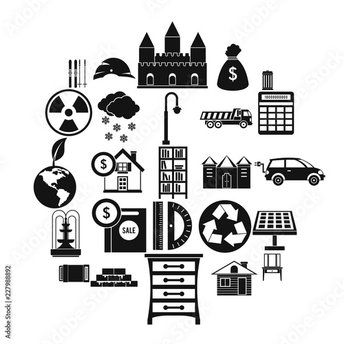 Higher society icons set. Simple set of 25 higher society vector icons for web isolated on white background
