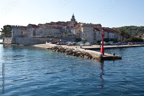 Hafen von Korcula - Kroatien