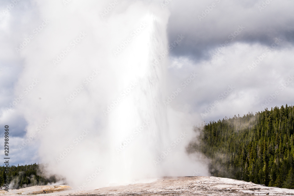 Eruption at Yellow Stone National Park