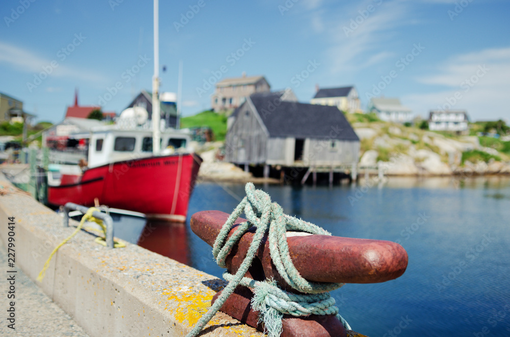 Fishing boats at Peggy's Cove