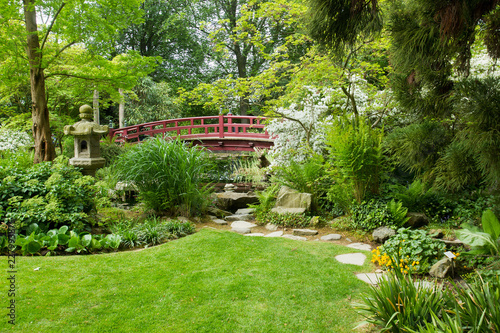 Japanese garden.  Leverkusen photo