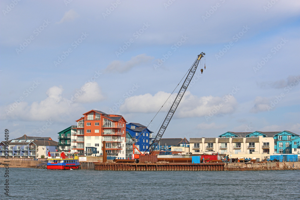 Fototapeta premium Exmouth Dock, Devon