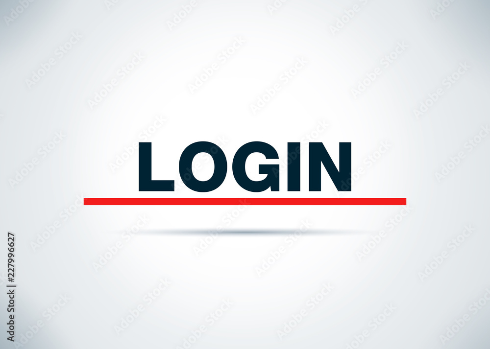 Login Abstract Flat Background Design Illustration Login Abstract Flat Background Design Illustration