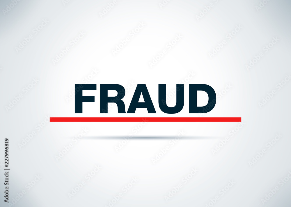 Fraud Abstract Flat Background Design Illustration Fraud Abstract Flat Background Design Illustration