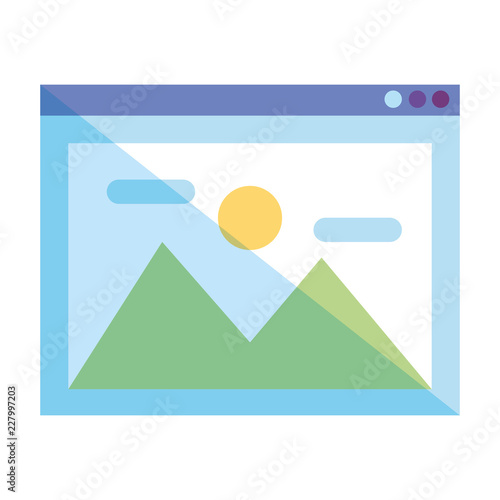 picture file isolated icon