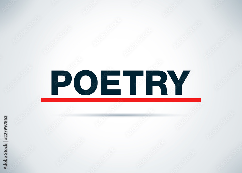 Poetry Abstract Flat Background Design Illustration Poetry Abstract Flat Background Design Illustration