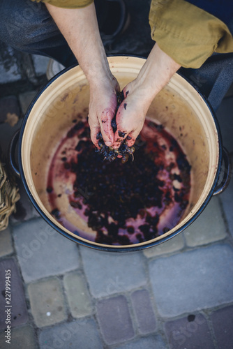 handmade winemaking