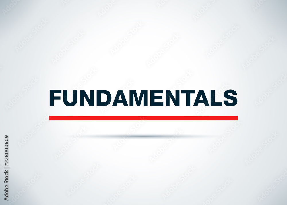 Fundamentals Abstract Flat Background Design Illustration Fundamentals Abstract Flat Background Design Illustration
