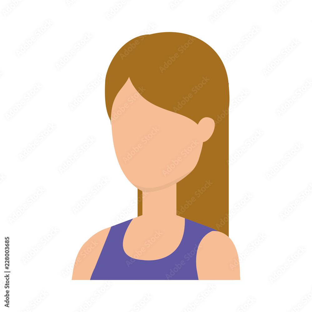 beautiful and young woman character beautiful and young woman character
