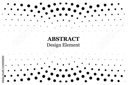 Halftone dotted background circularly distributed. Halftone effect vector pattern. Circle dots isolated on the white background.