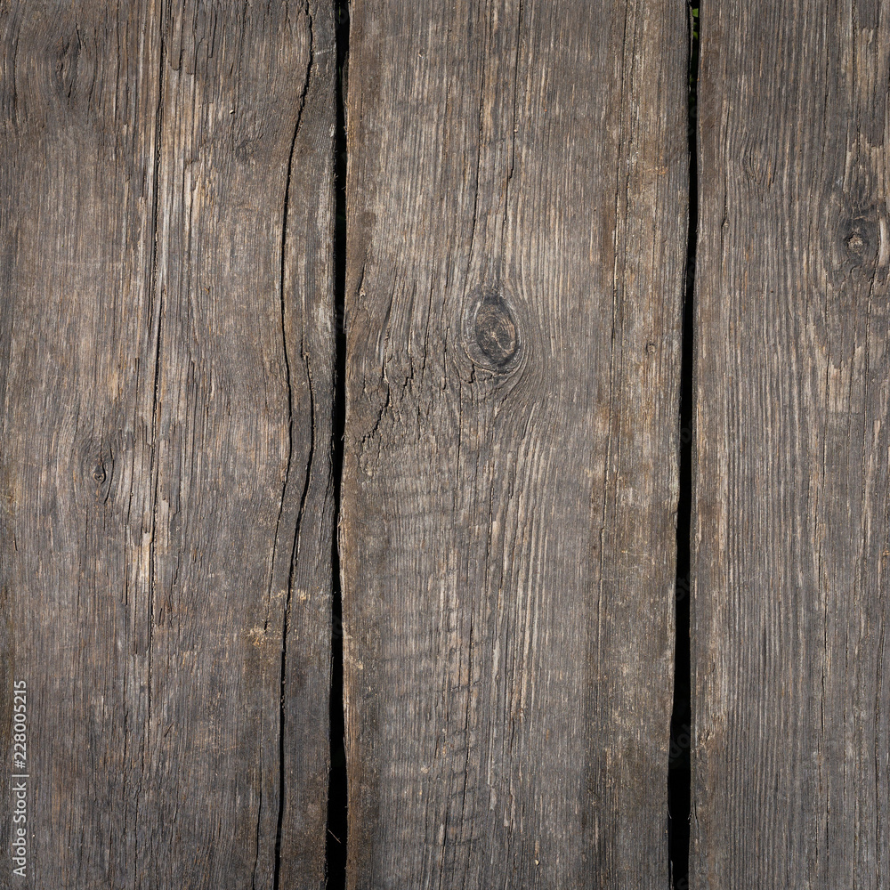 Naklejka premium The old wood texture with natural patterns