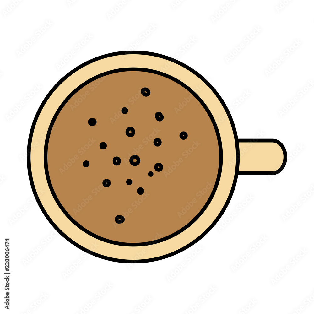 delicious coffee cup icon