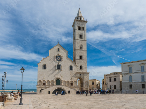 Tableau sur toile Kathedrale San Nicola Pellegrino in Trani; Apulien; Italien