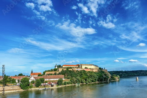 Novi Sad, Serbia - June 25, 2018: Petrovaradin fortress in Novi Sad. © nedomacki