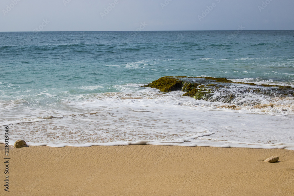 Fototapeta premium beautiful beach view summer holiday