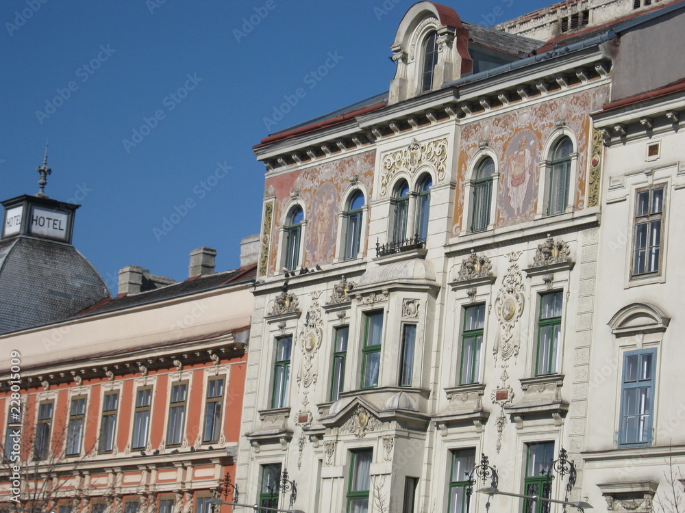 Obraz premium Дом в Вене: неоренессанс