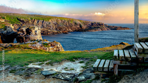 Fototapeta Naklejka Na Ścianę i Meble -  beach at sunset