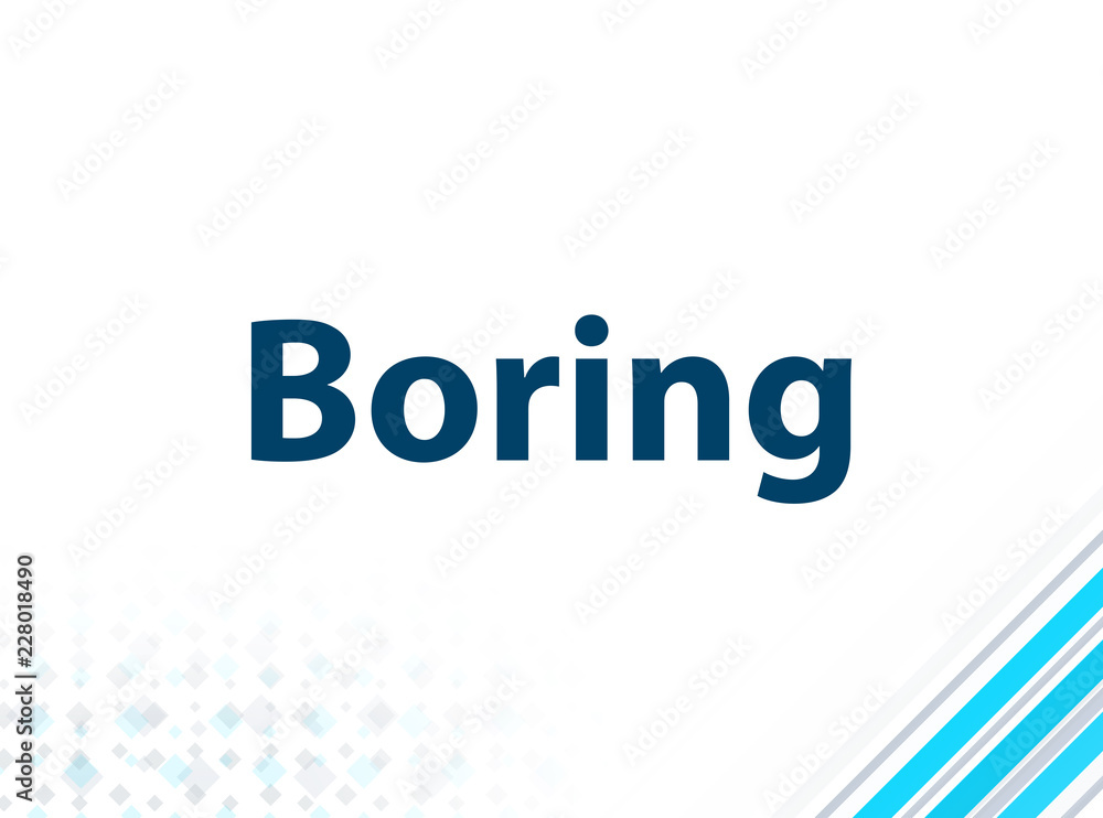 Boring Modern Flat Design Blue Abstract Background