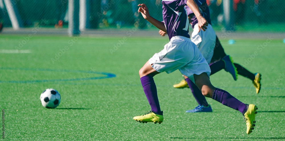 Obraz premium サッカー フットボール
