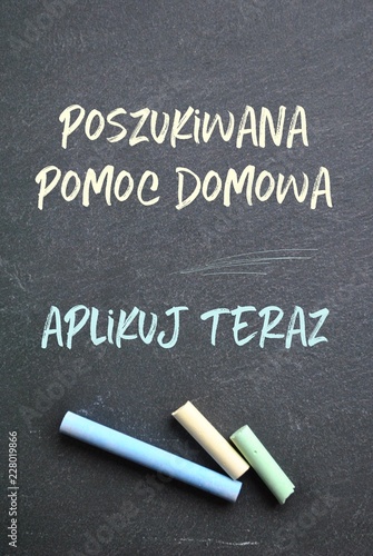 Poszukiwana pomoc domowa